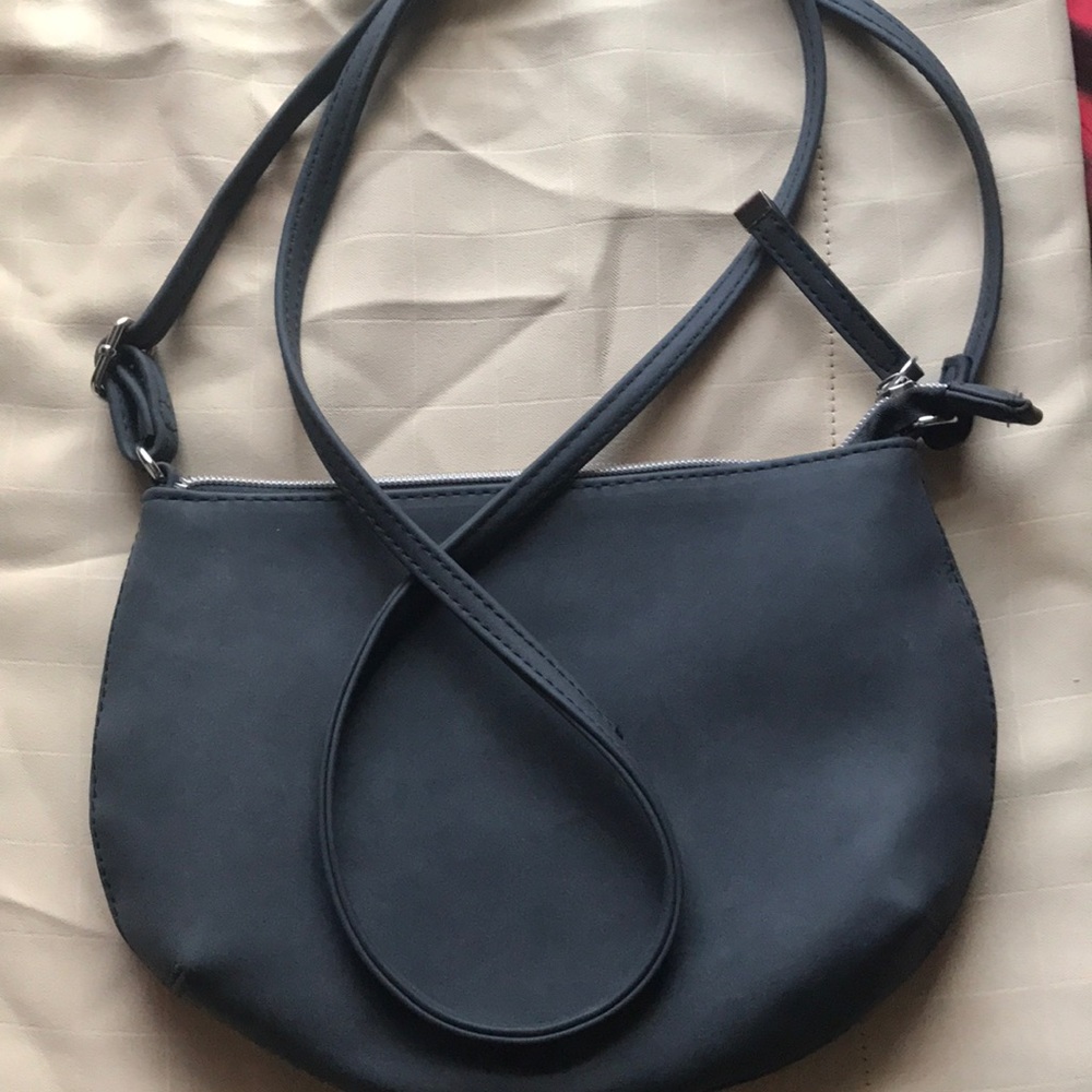 Very Cute Charcoal Gray crossbody bag